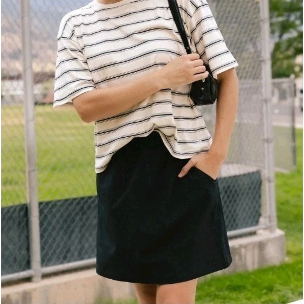 Albion Fit City Skirt Black Size XS Women's Pockets Casual Stretch